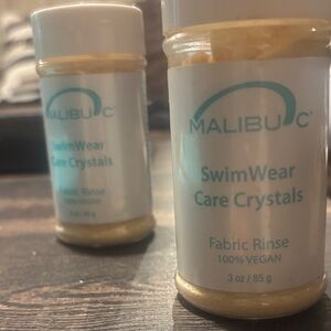 Malibu SwimWear Care Crystals - White and Gold